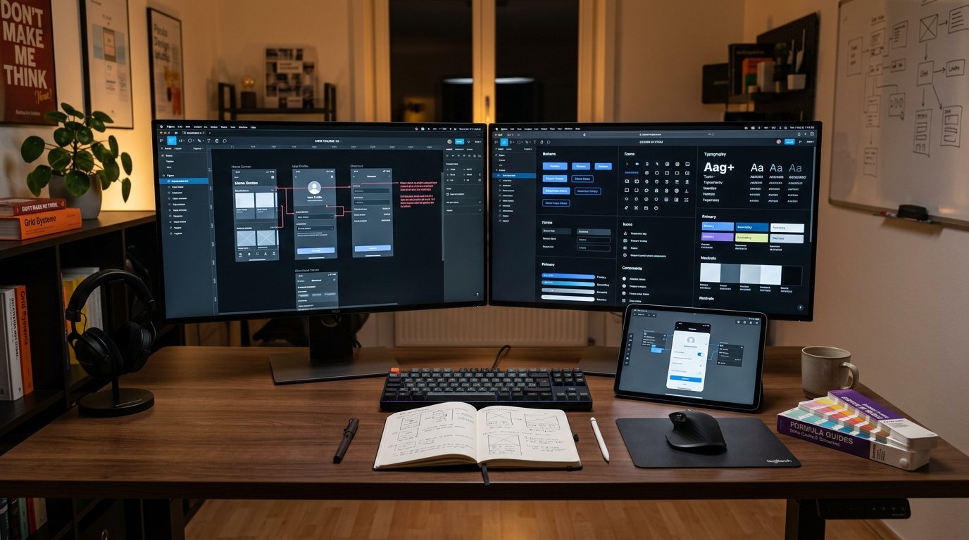 تحسين تجربة المستخدم UX/UI للمواقع والتطبيقات بالسعودية